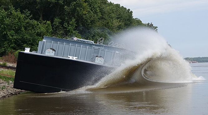 10,000 barrel tank barge