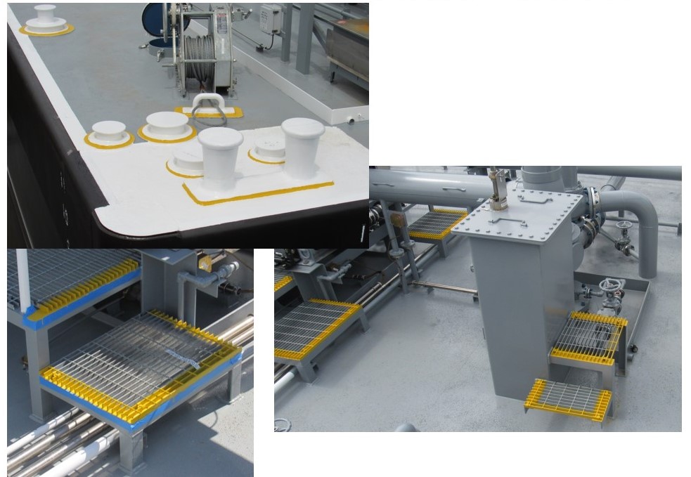 Highlighted edges, steps, and platforms — TBOS Safety Award